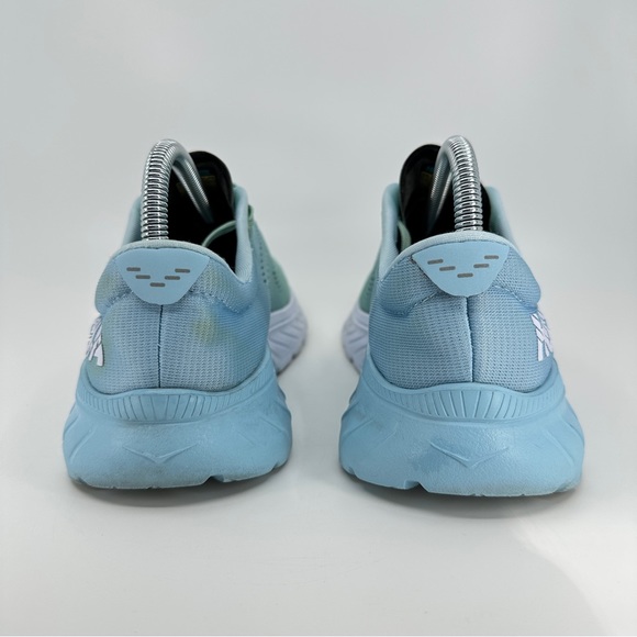 Womens Hoka One One Mach 2 Running Shoes Blue/Green Size 7.5 - Picture 10 of 11